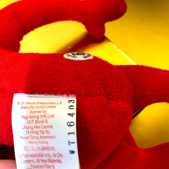 DR SEUSS VTG 2003 CAT IN THE HAT & THING 2 PLUSH OFFICIAL MOVIE MERCHANDISE - Picture 12 of 12